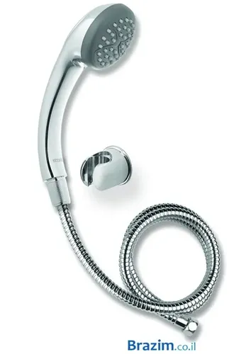 מערכת רחצה פלרמו PALERMO 108011 מבית גוצ'יה עם מקלחת יד חד מצבי וצינור 150 ס