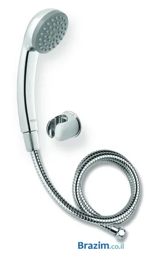 מערכת רחצה ריין RAIN 108015 מבית גוצ'יה עם מקלחת יד חד מצבי, צינור 150 ס