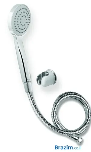 מערכת רחצה רימיני RIMINI 108020 מבית גוצ'יה עם מקלחת יד 3 מצבים, צינור 150 ס