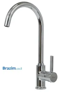 ברז פרח מסתובב למטבח ורד 9035L ולנסיה ניקל