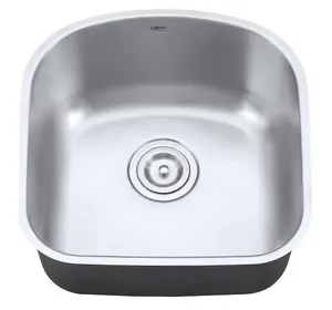כיור בודד נירוסטה שוני מיני פטרה GD-4545F 50 מידה 45X45