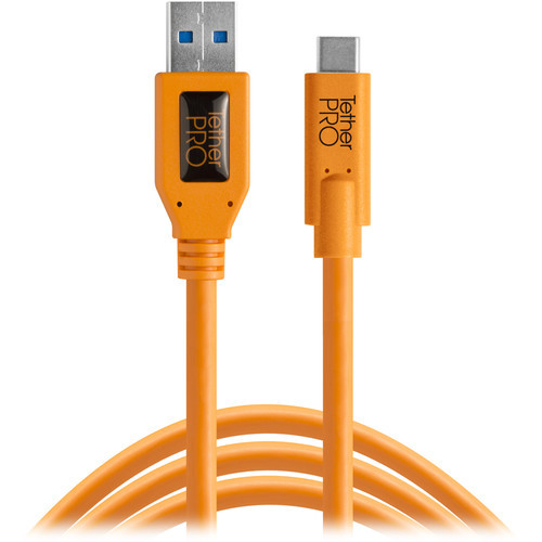 כבל Tether Tools TetherPro USB Type-C to USB 3.0 Type-A 4.6m