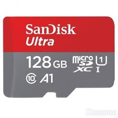 כרטיס זיכרון MICRO SDHC 128GB SANDISK