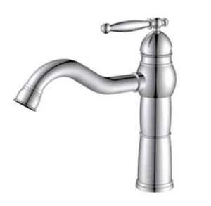 ברז פרח נמוך פיה קבועה ניקל מבריק 3131 סיוון אופיר