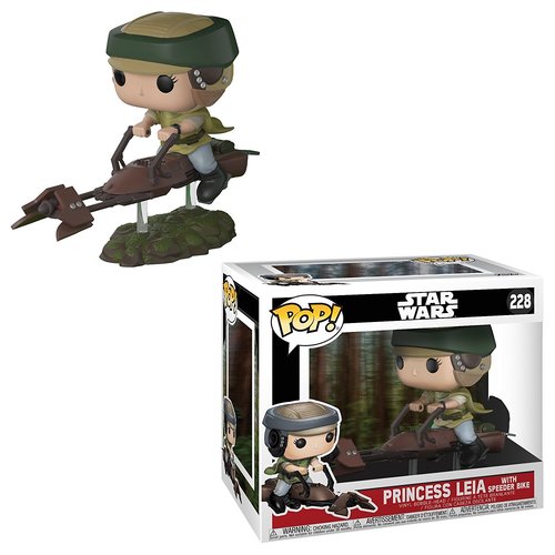 POP Star Wars- Speeder Bike w/ Leia