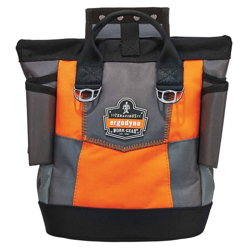 סל ציוד כתום לטכנאי עם סגירה - Arsenal® 5527 Topped Tool Pouch with Snap