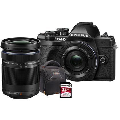 OLYMPUS E-M10II+14-42mm+40-150mm