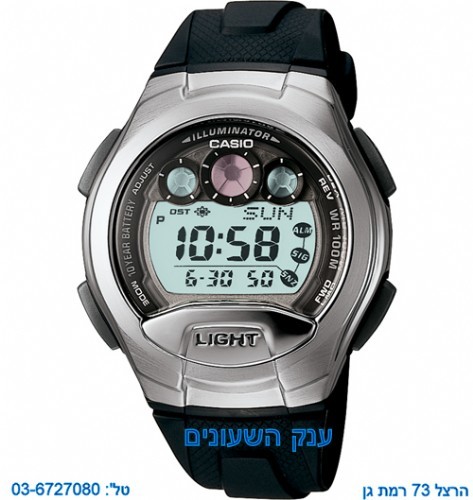 CASIO W-755-1AV  מרכז השעונים
