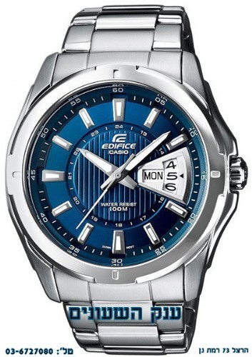 CASIO EF-129D-2A קסיו שעונים לגבר