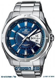 CASIO EF-129D-2A קסיו שעונים לגבר