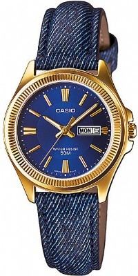Casio LTP-E111GBL-2A - שעון יד נשים להיט ענק