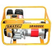 SR4000E גנרטור בנזין 4000W חד פאזי SHATAL שטל
