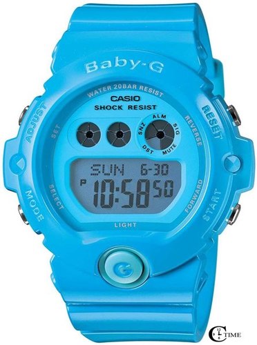 Baby G BG-6902-2B - שעון בייבי ג'י מעוצב בהשראת G-Shock DW-6900