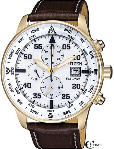 Citizen CICA069312A - שעון יד אלגנטי לגבר בעיצוב טייסים