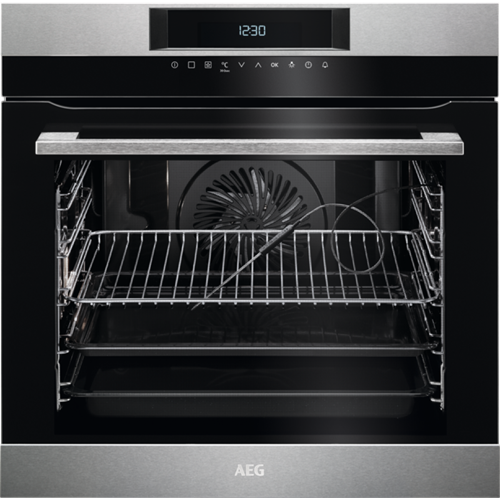 תנור בנוי AEG דגם BPK642020M פירוליטי נירוסטה