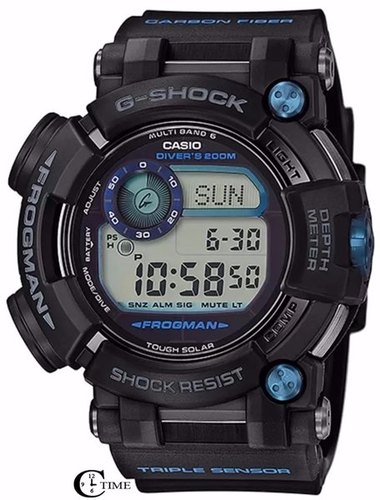G-Shock GWFD1000B-1 - שעון ג'י שוק צלילה