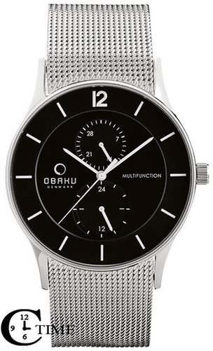 Obaku V157GMCBMC - שעון יד אלגנטי לגבר
