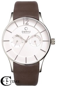 Obaku V175GMCIRN - שעון יד אלגנטי לגבר