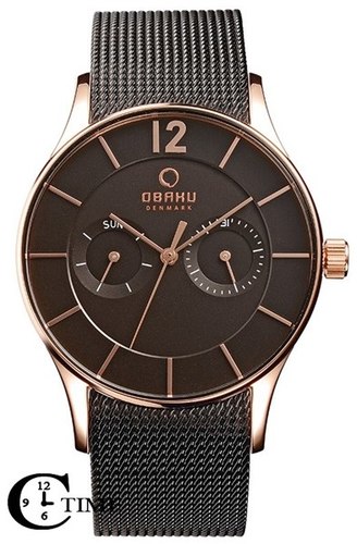 Obaku V175GMVBMB - שעון יד אלגנטי לגבר