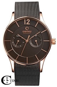 Obaku V175GMVBMB - שעון יד אלגנטי לגבר