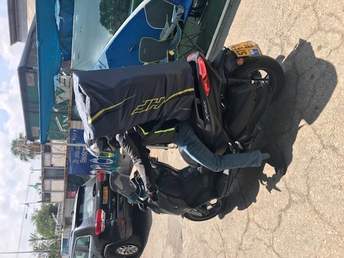 גלשן סאפ מתנפח לים עם מושב 305 ס