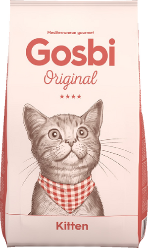 אוכל לחתולים Gosbi Kitten Chicken Salmon Tuna 7kg