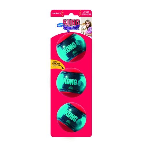קונג- 3 יחידות כדור נשיכה לכלב PSA23E M