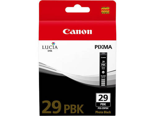 ראש דיו שחור פוטו מקורי Canon PGI-29PBK