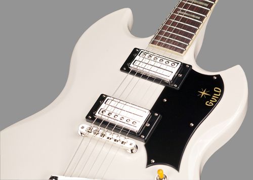 זוית נוספת Guild S-100 Polara White