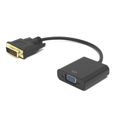 מתאם DVI Male to VGA Female