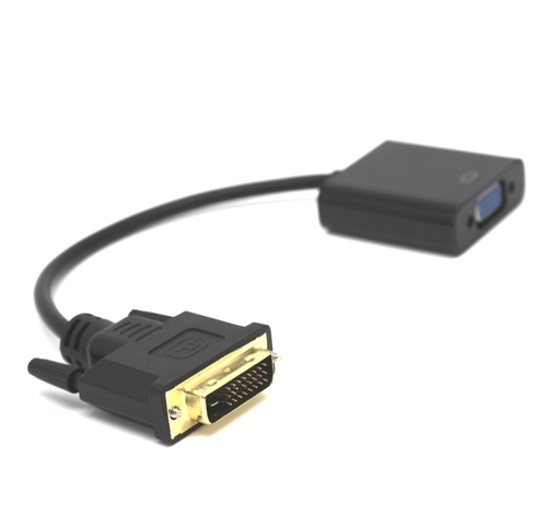 מתאם DVI Male to VGA Female