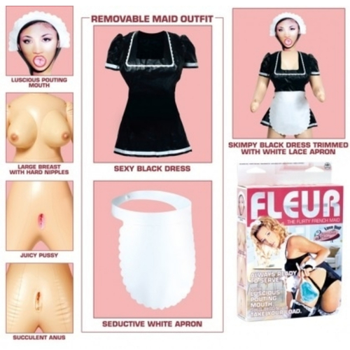 בובה מתנפחת עוזרת בית  NMC - Fleur French Maid