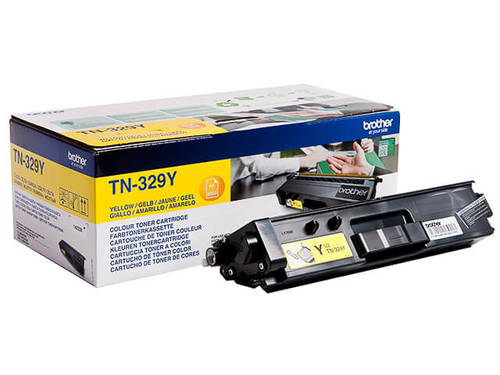 טונר צהוב מקורי Brother TN-329Y