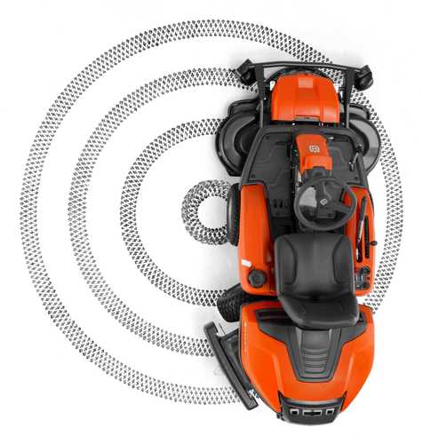 טרקטורון כיסוח דשא Husqvarna