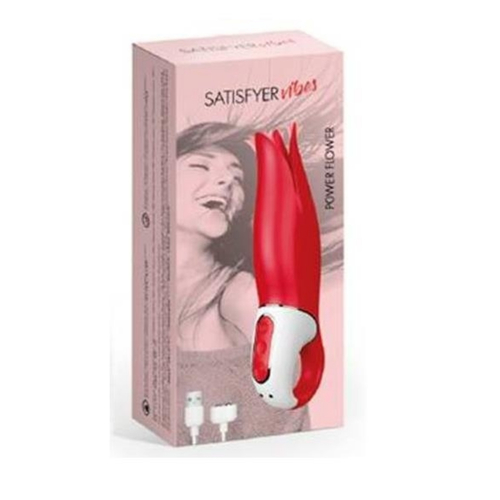 ויברטור סיליקון  Satisfyer Power Flower   המקורי במבצע לזמן מוגבל!
