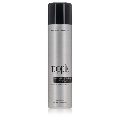 ספריי טופיק שחור  Toppik Colored Hair Thickener