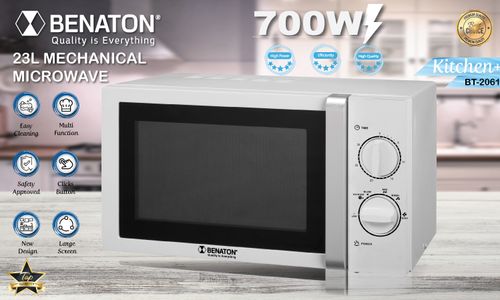 תמונת מוצר נוספת מיקרוגל מכני 23 ליטר BENATON BT-2061
