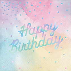 מפיות happy birthday 33/33 ס