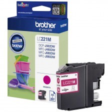 ראש דיו מקורי מגנטה BROTHER LC-221M