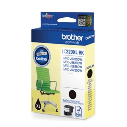 ראש דיו מקורי שחור Brother LC-229XLBK