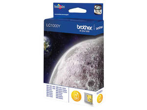 ראש דיו צהוב מקורי Brother LC1000Y