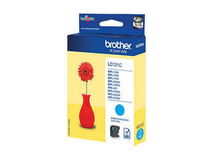 ראש דיו כחול מקורי Brother LC-121C