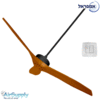 מאוורר תקרה מעוצב אייר סופליי בלזה בונז "Air Supply Balza Bones Sharp Ceiling Fan 60