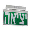 שלט יציאה דו-תכליתי 4W - תאורת חירום לשילוט והכוונה
