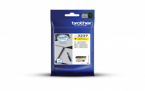  סט ראשי דיו מקורי Brother LC3237 Ink