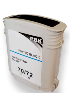 מיכל HP-72 שחור פוטו DYE  