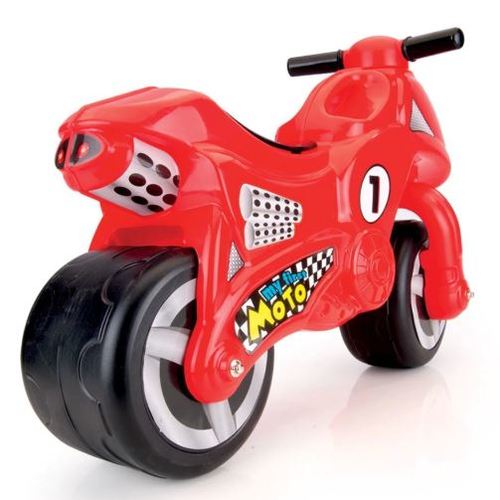 אופנוע הראשון שלי - אופנוע דחיפה ואיזון לגיל שנתיים ומעלה - אדום