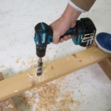 סט 18V פטישון אימפקט ומקדחה רוטטת DLX2227RME ללא פחמים