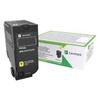 טונר מקורי צהוב  Lexmark cx725