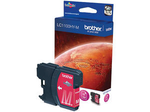 ראש דיו אדום מקורי Brother LC1100HYM